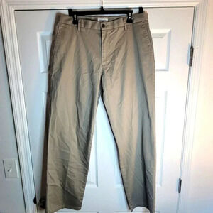 Dockers Pants 36 X 34 Khaki 100% Cotton Classic Regular Fit Pockets